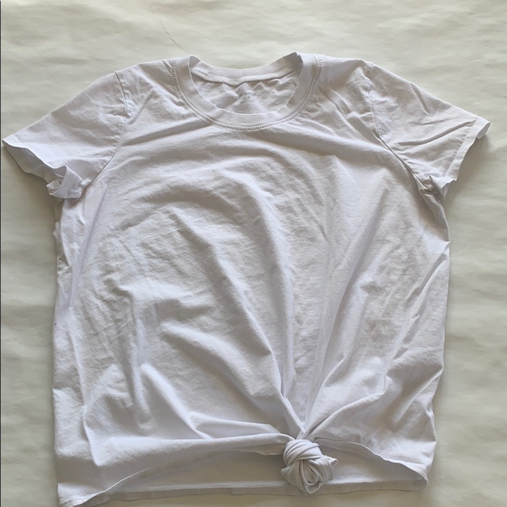 Front tie Madewell tshirt
